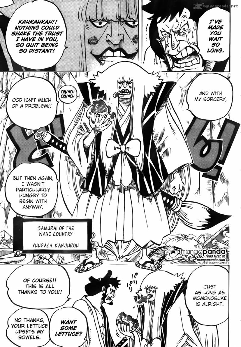 One Piece Chapter 754 - Page 5 in English