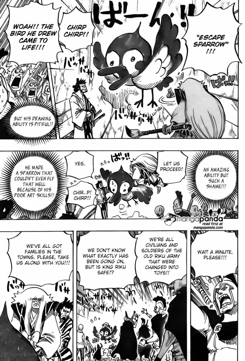 One Piece Chapter 754 - Page 7 in English