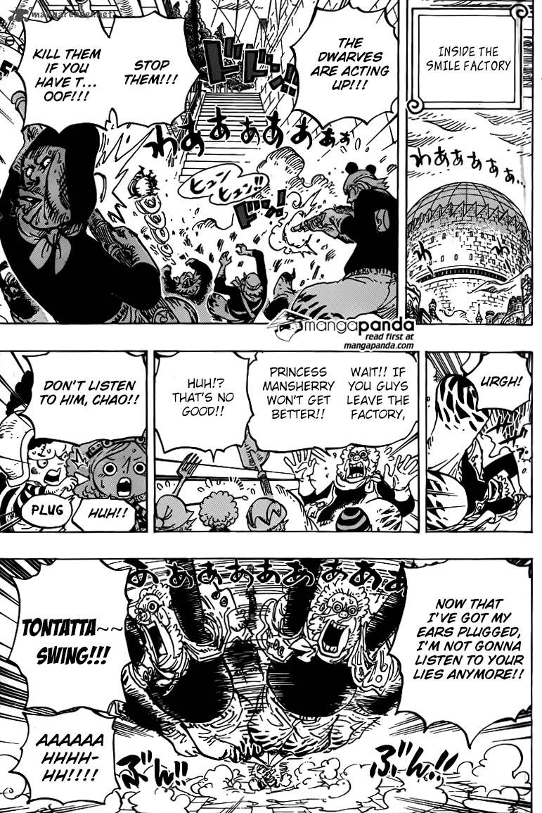 One Piece Chapter 755 - Page 3 in English