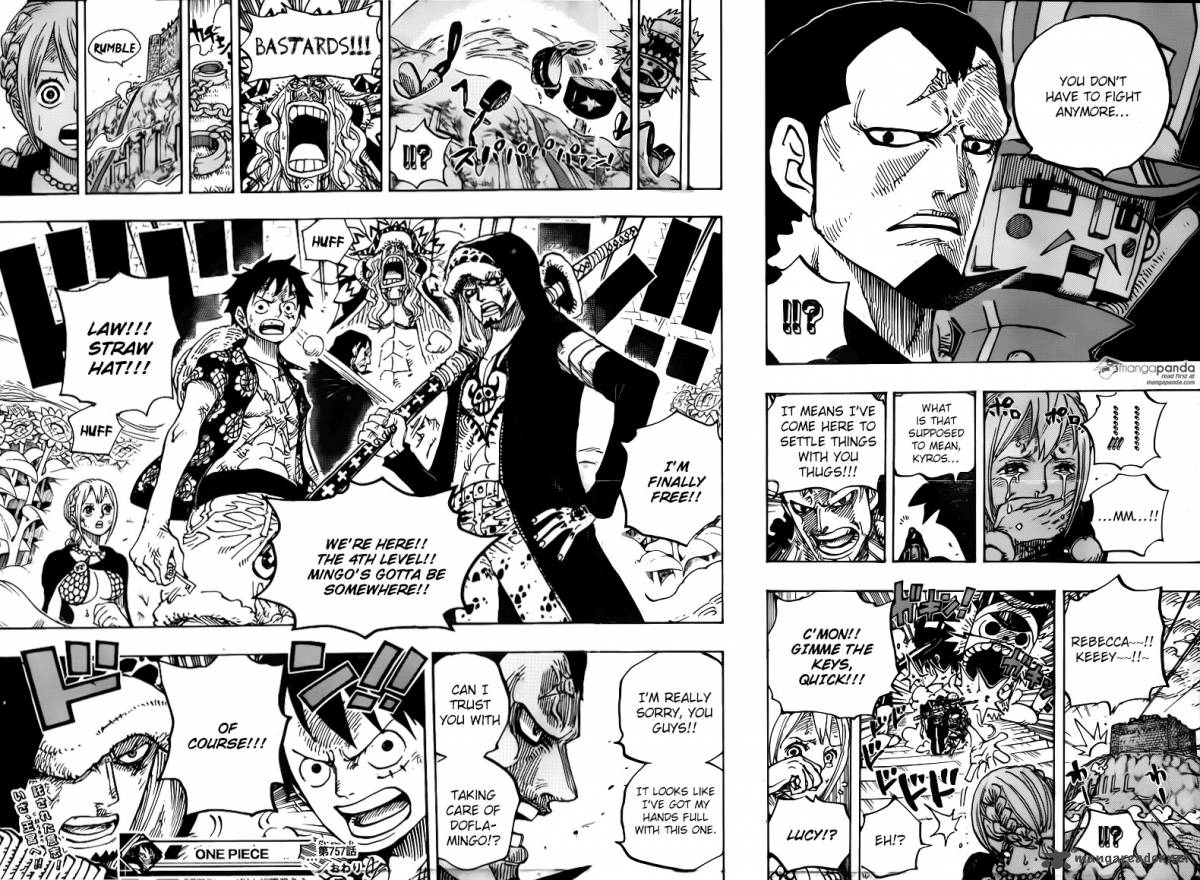 One Piece Chapter 757 - Page 15 in English