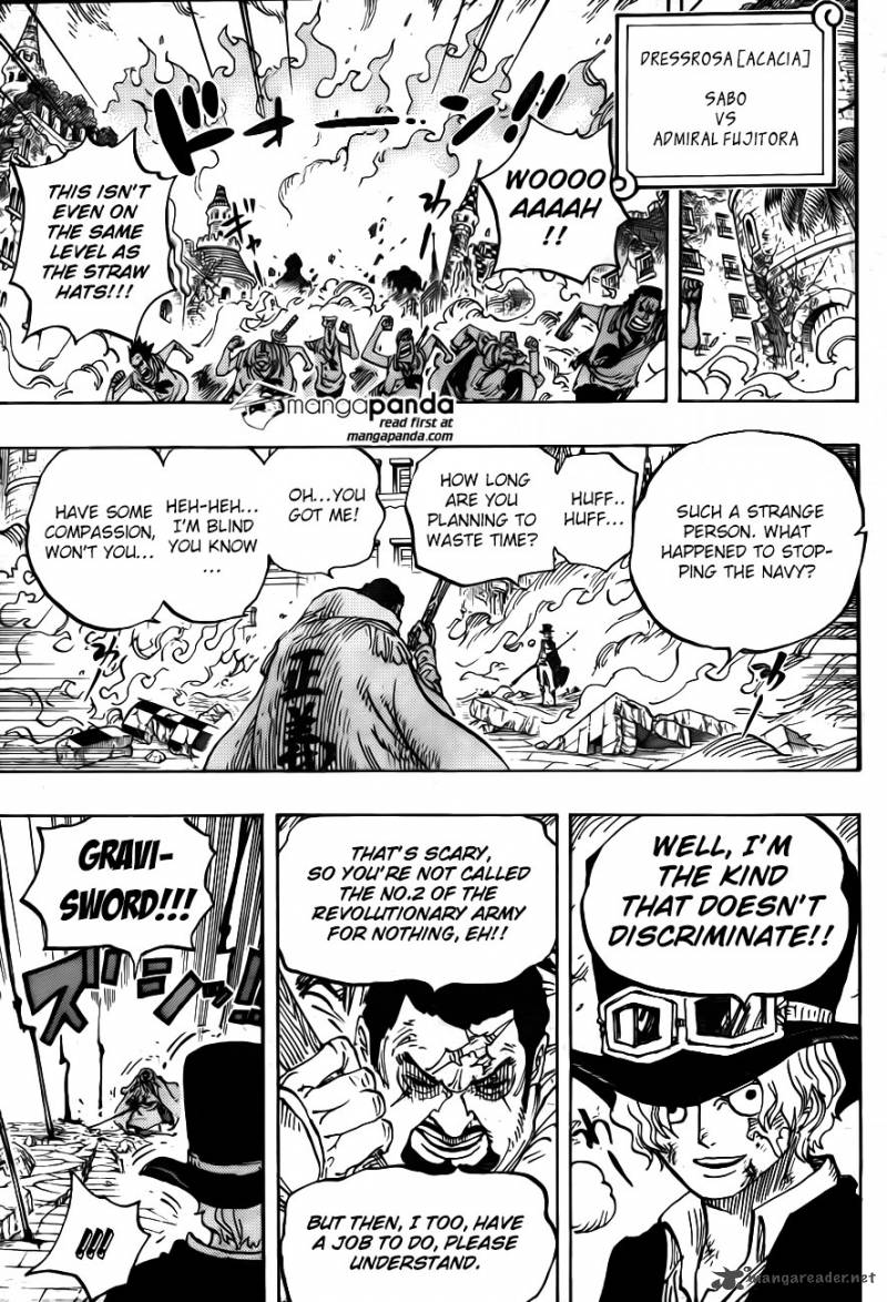 One Piece Chapter 757 - Page 9 in English