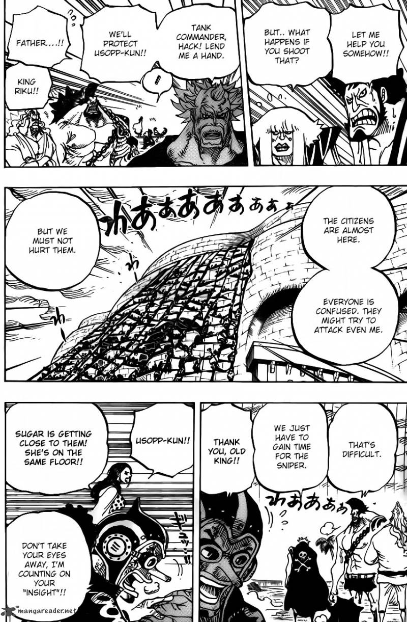 One Piece Chapter 758 - Page 10 in English