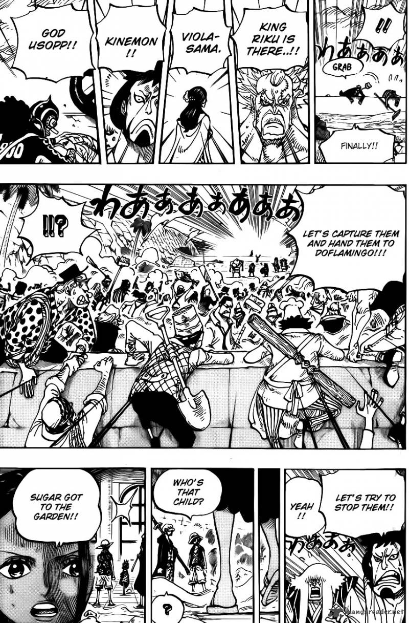 One Piece Chapter 758 - Page 11 in English