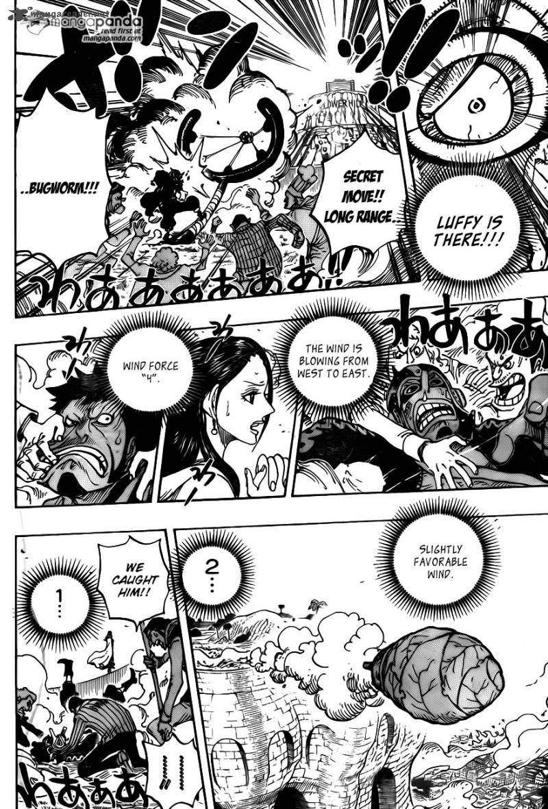 One Piece Chapter 758 - Page 14 in English