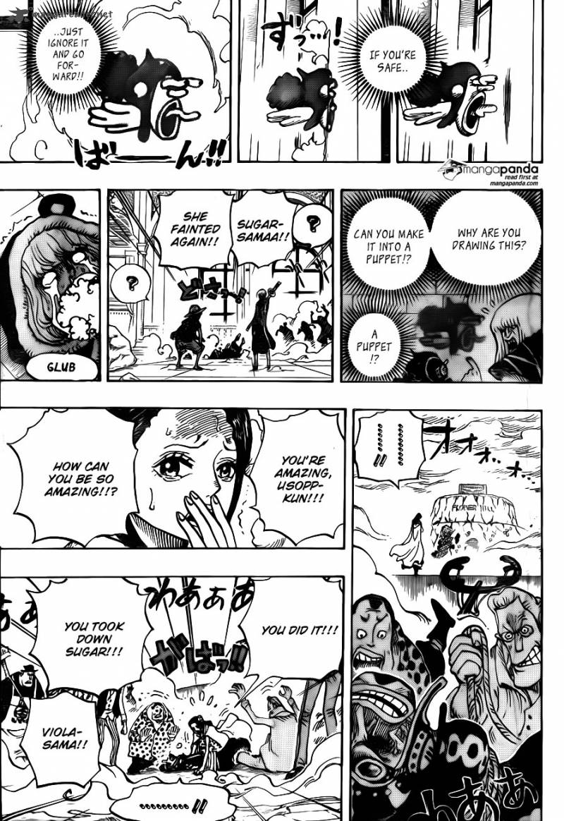 One Piece Chapter 758 - Page 17 in English