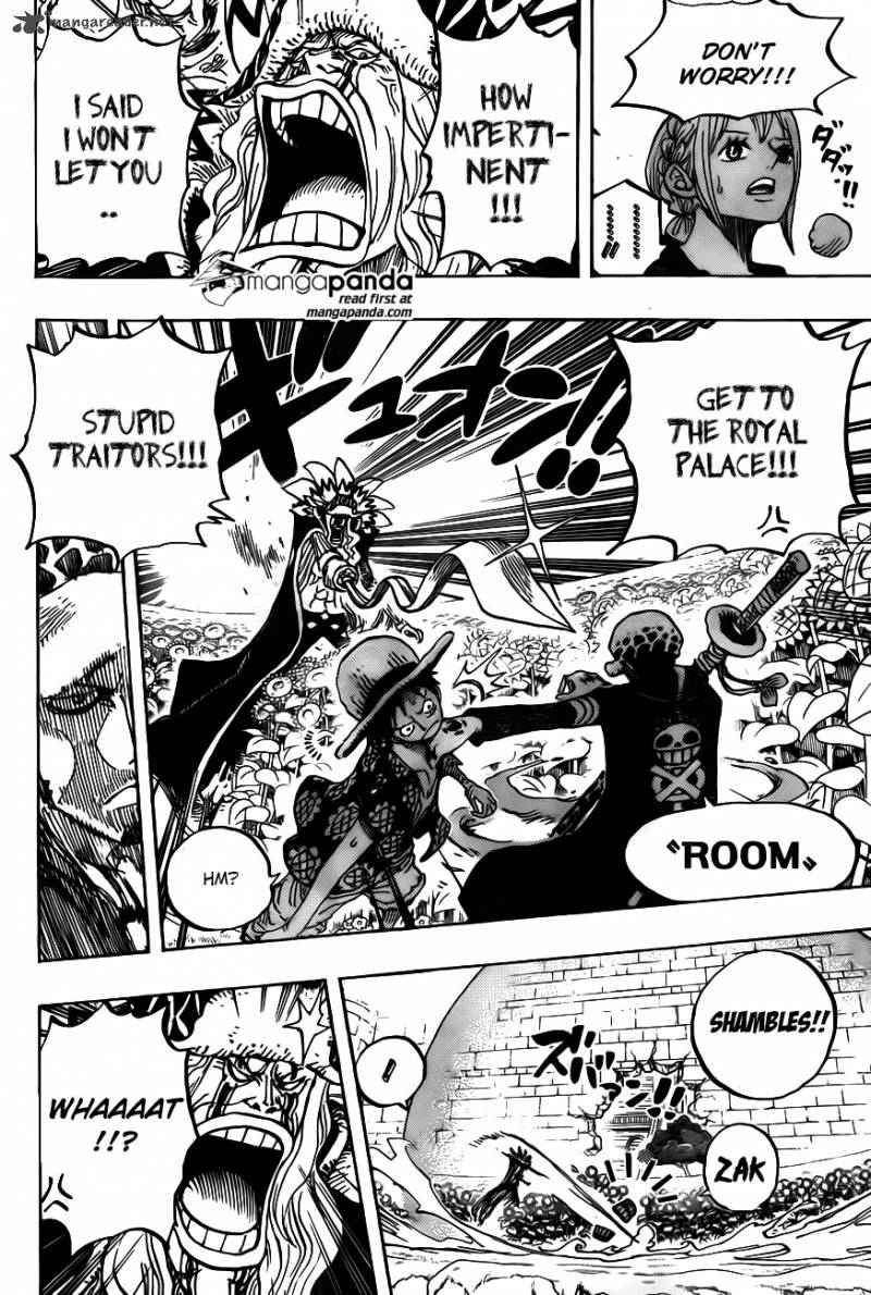 One Piece Chapter 758 - Page 6 in English