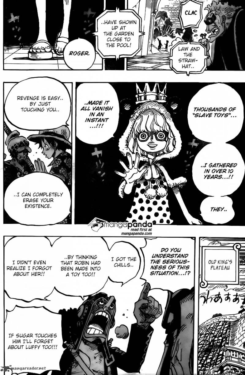 One Piece Chapter 758 - Page 8 in English