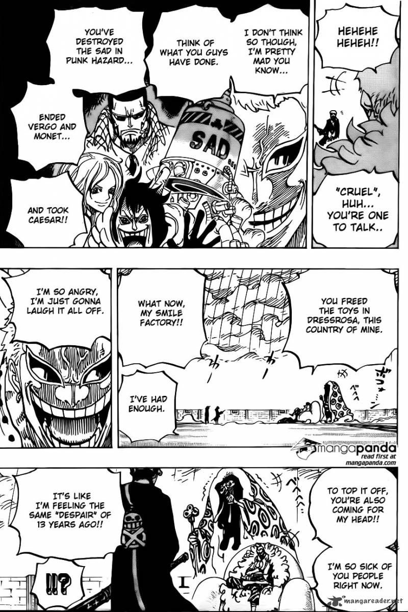 One Piece Chapter 759 - Page 10 in English