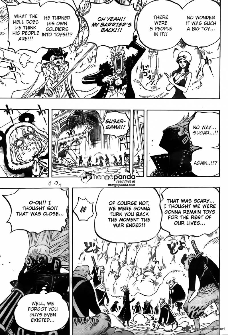 One Piece Chapter 759 - Page 4 in English