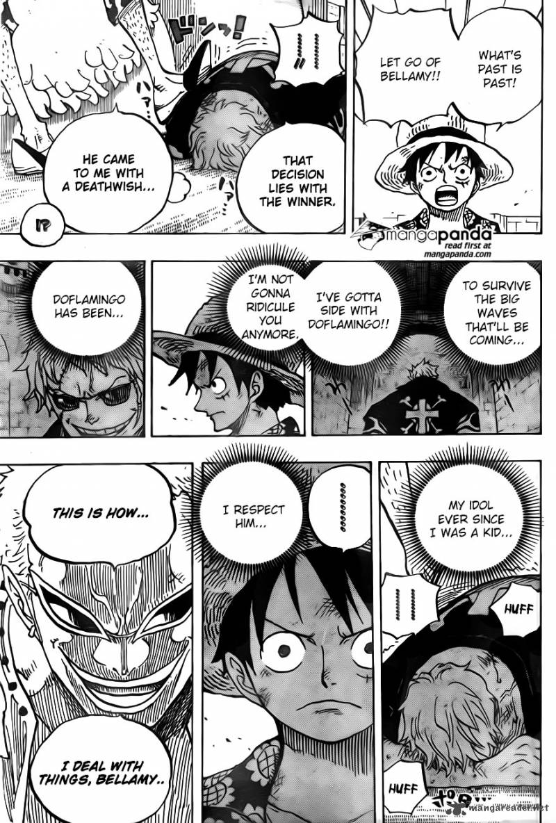 One Piece Chapter 759 - Page 6 in English