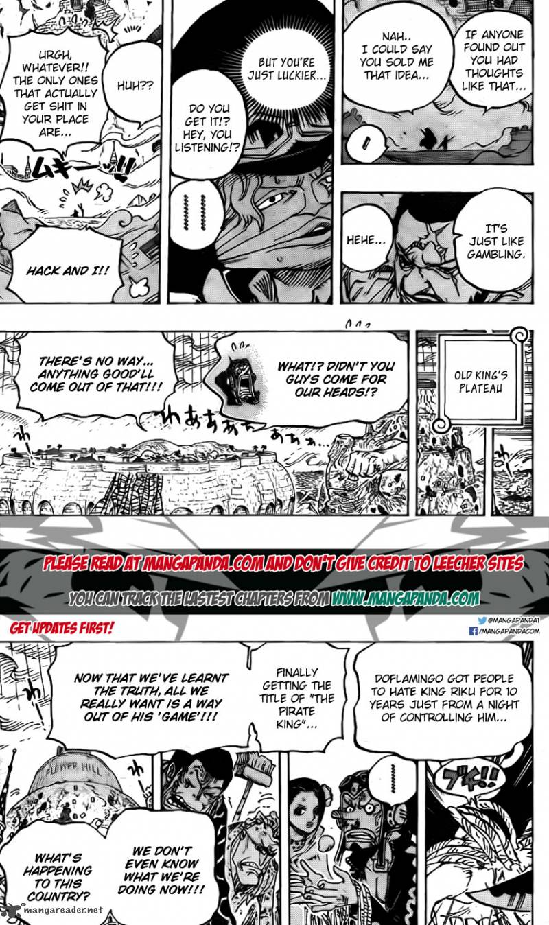 One Piece Chapter 760 - Page 4 in English