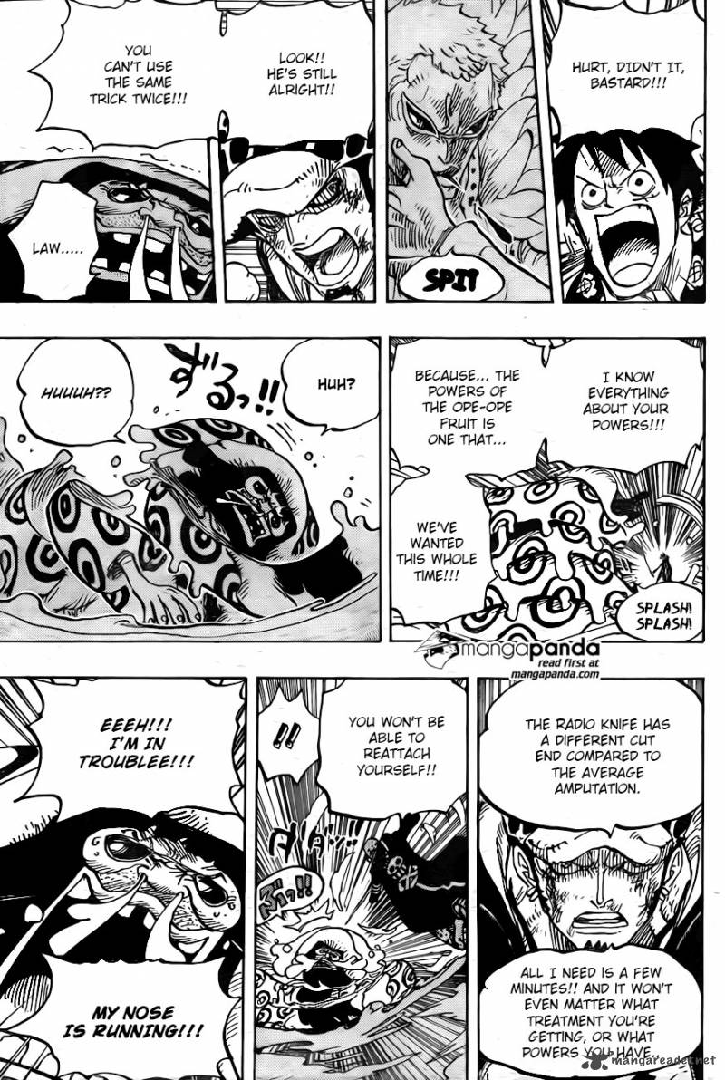 One Piece Chapter 760 - Page 7 in English