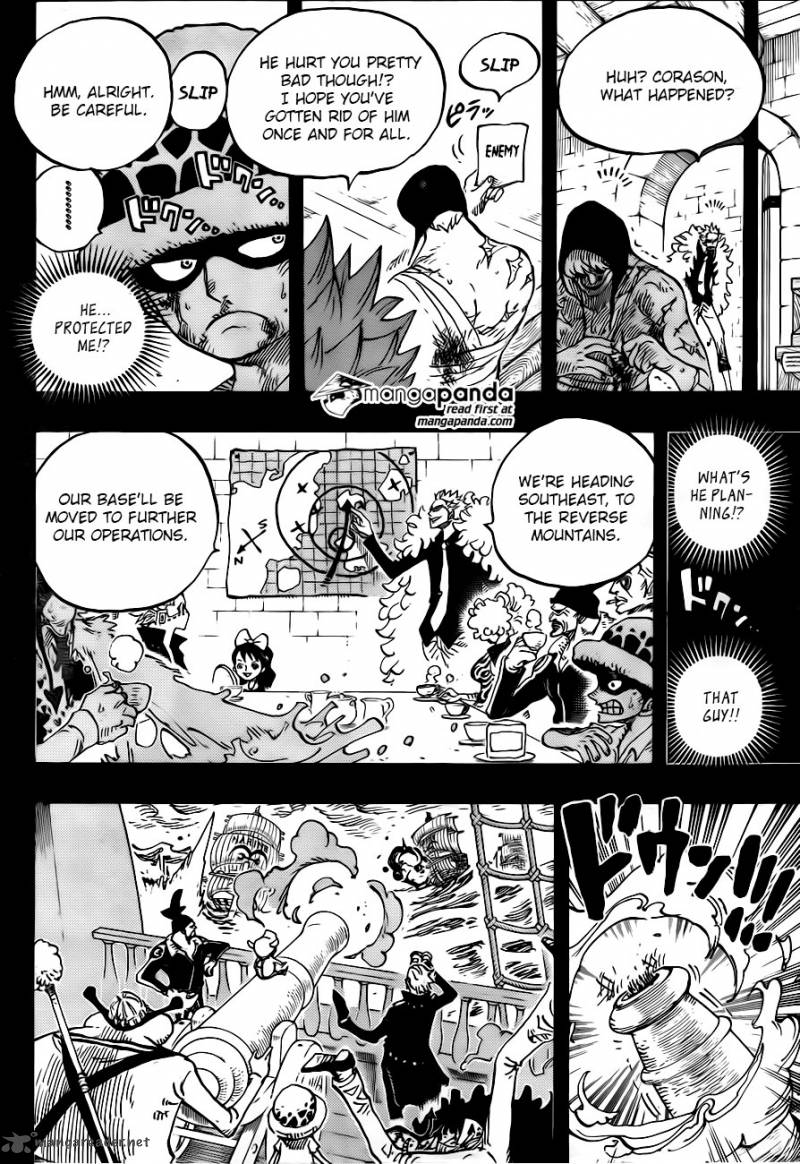 One Piece Chapter 763 - Page 12 in English