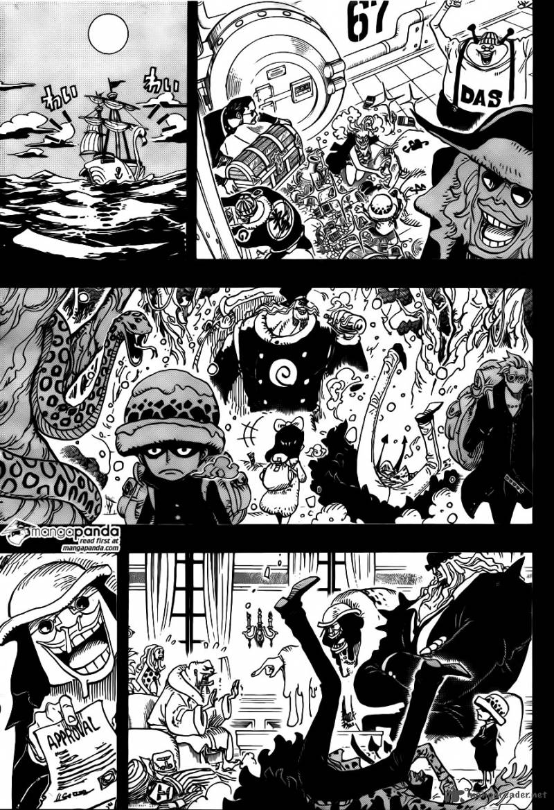 One Piece Chapter 763 - Page 13 in English