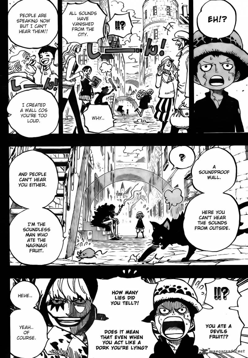 One Piece Chapter 764 - Page 4 in English