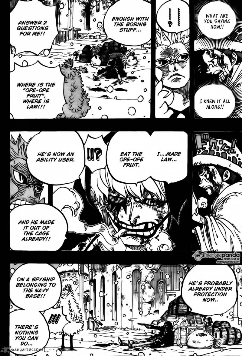 One Piece Chapter 767 - Page 11 in English