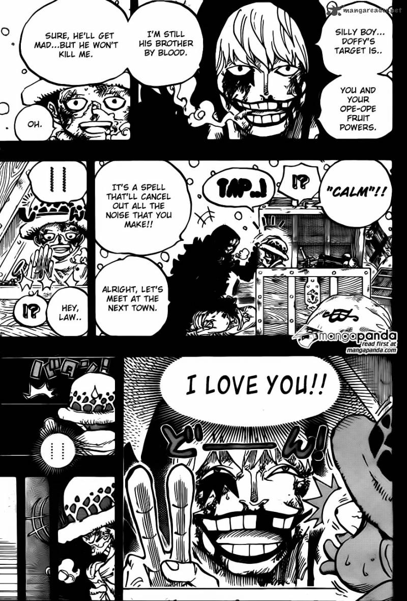 One Piece Chapter 767 - Page 14 in English