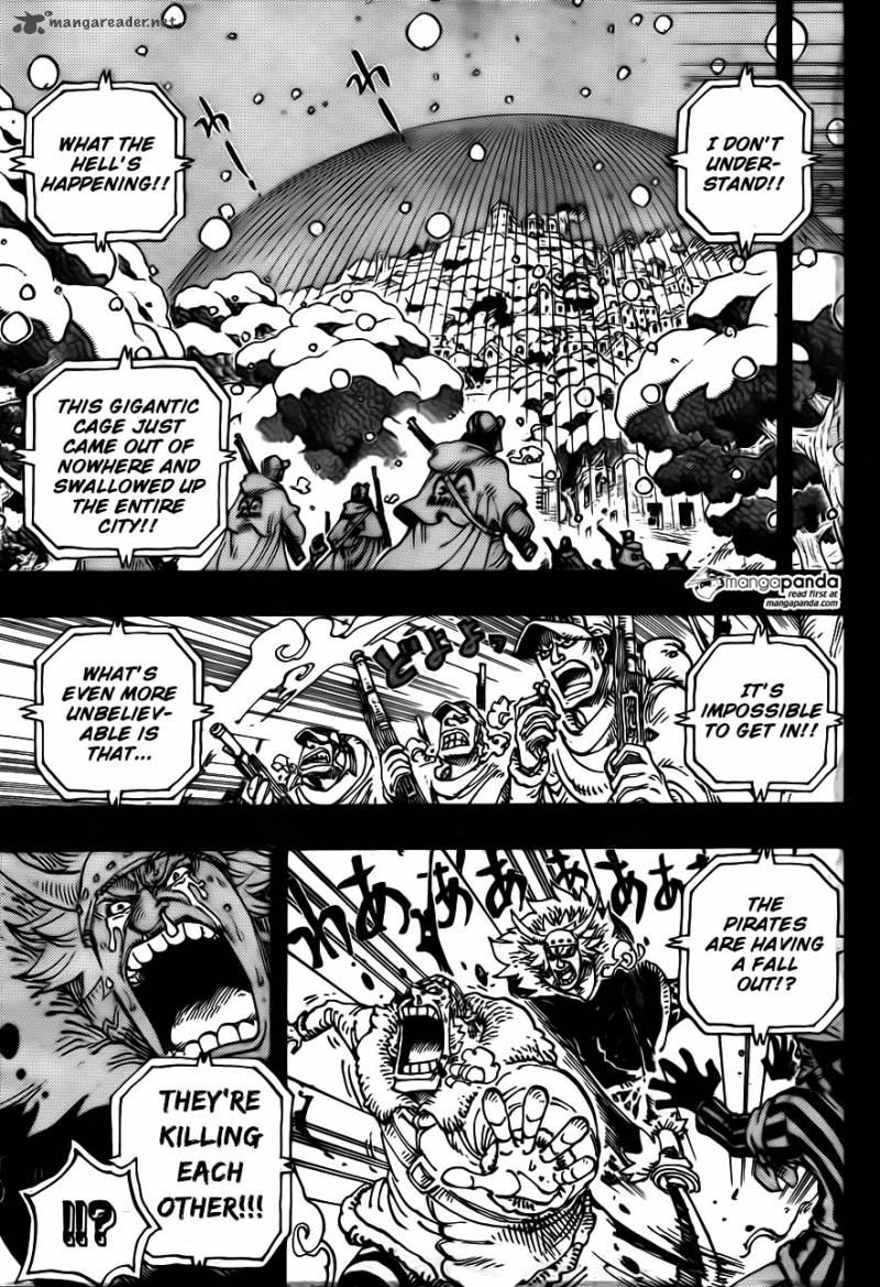One Piece Chapter 767 - Page 4 in English