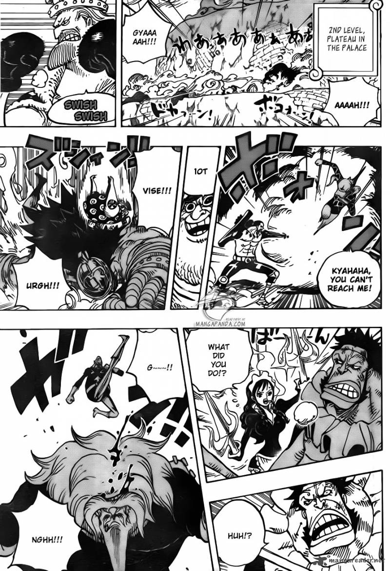 One Piece Chapter 768 - Page 13 in English
