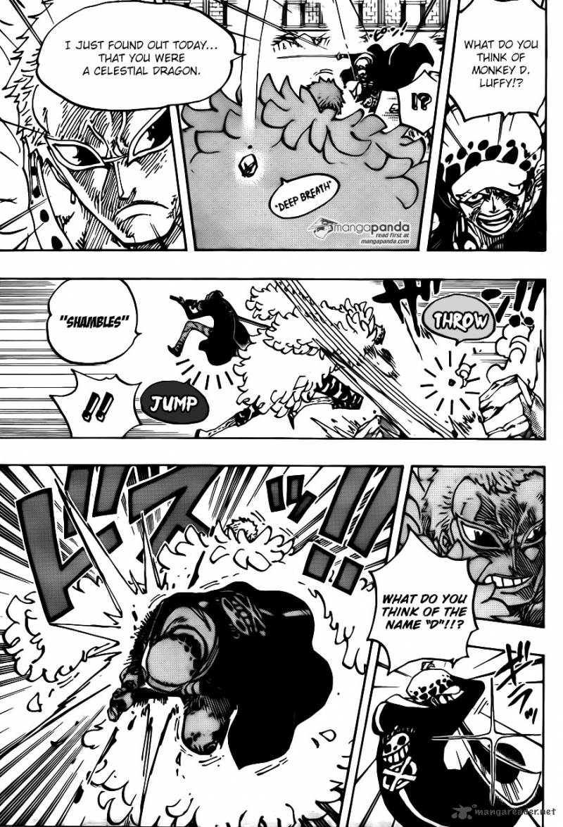 One Piece Chapter 768 - Page 5 in English