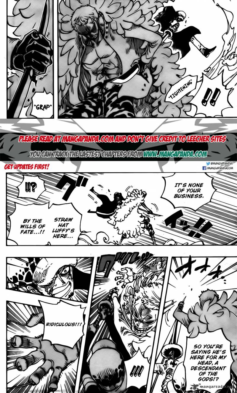 One Piece Chapter 768 - Page 6 in English