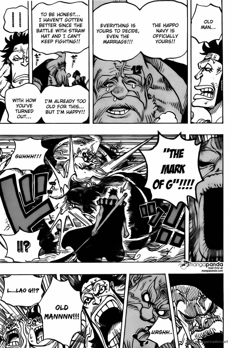 One Piece Chapter 771 - Page 16 in English