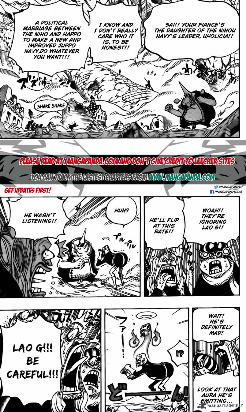 One Piece Chapter 771 - Page 8 in English