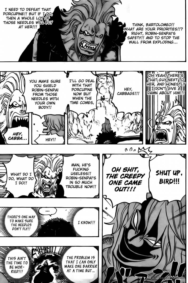 One Piece Chapter 773 - Page 11 in English