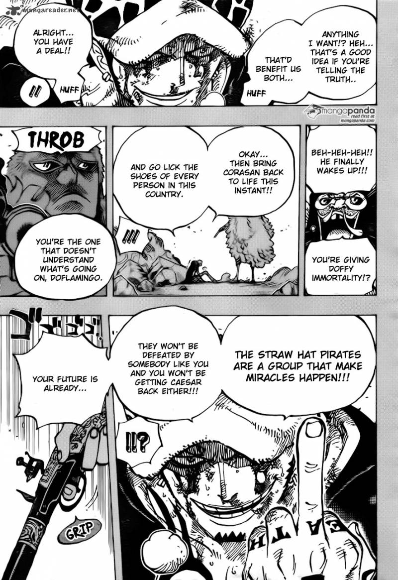 One Piece Chapter 780 - Page 5 in English