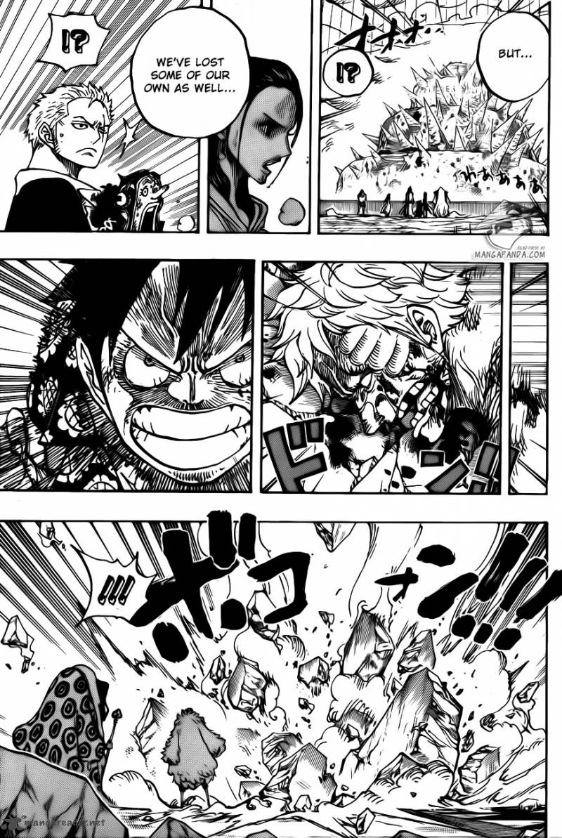 One Piece Chapter 780 - Page 9 in English