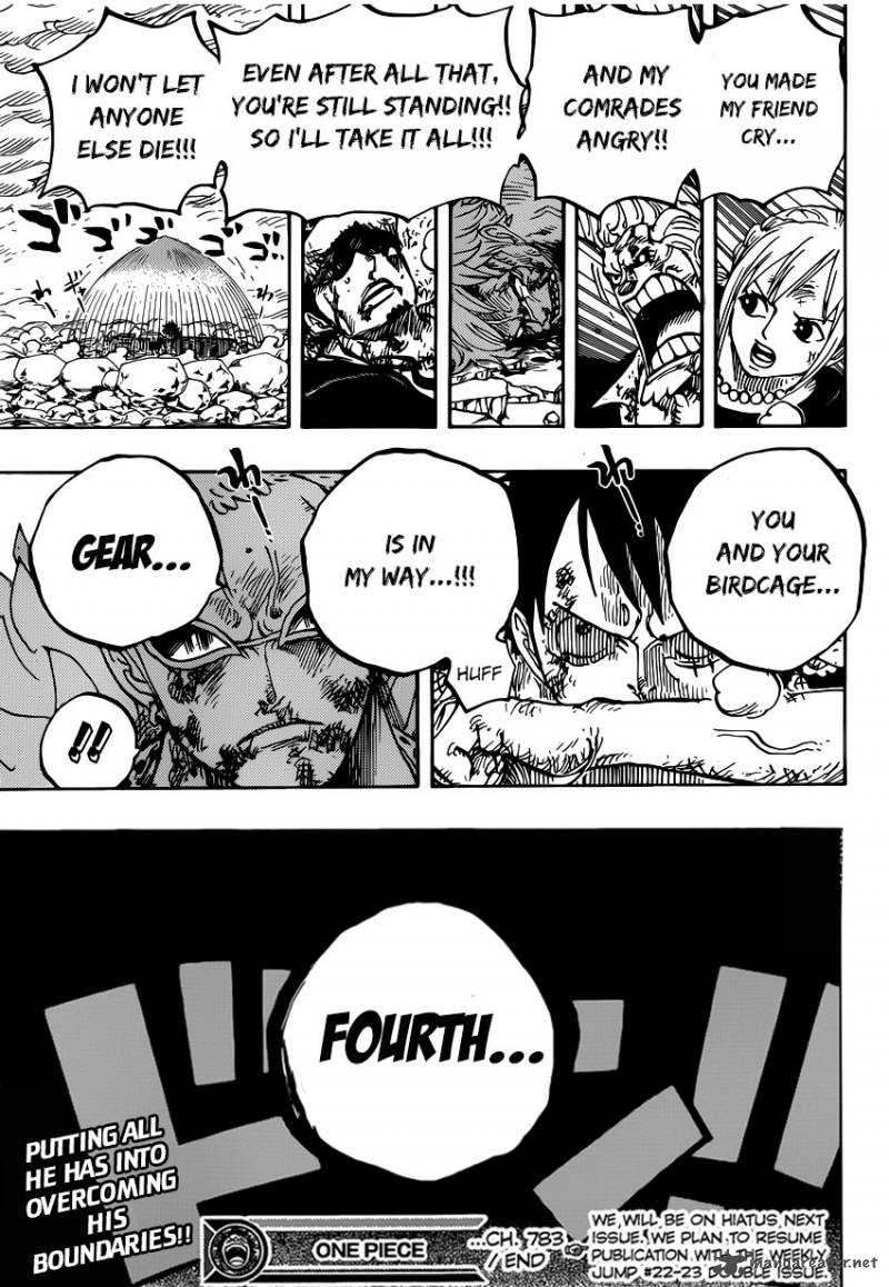 One Piece Chapter 783 - Page 18 in English