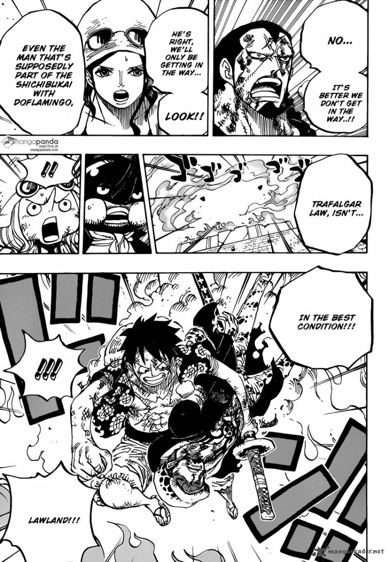 One Piece Chapter 783 - Page 3 in English