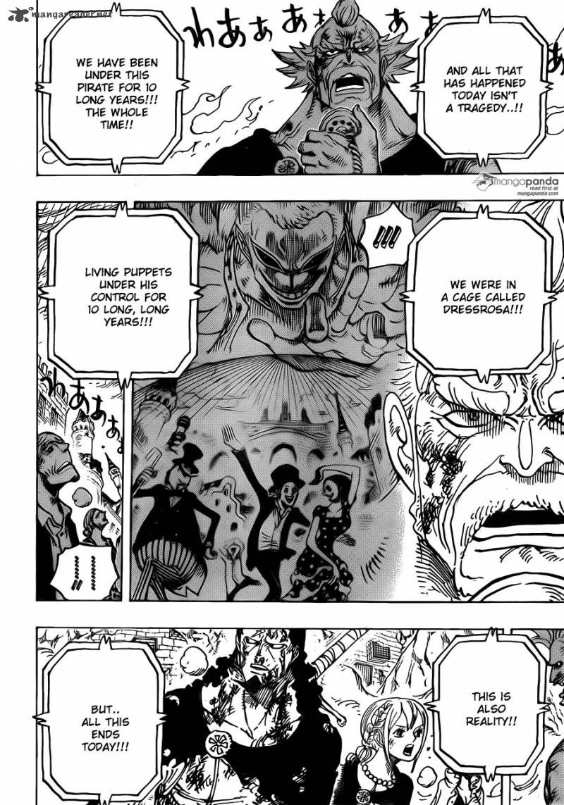 One Piece Chapter 785 - Page 12 in English