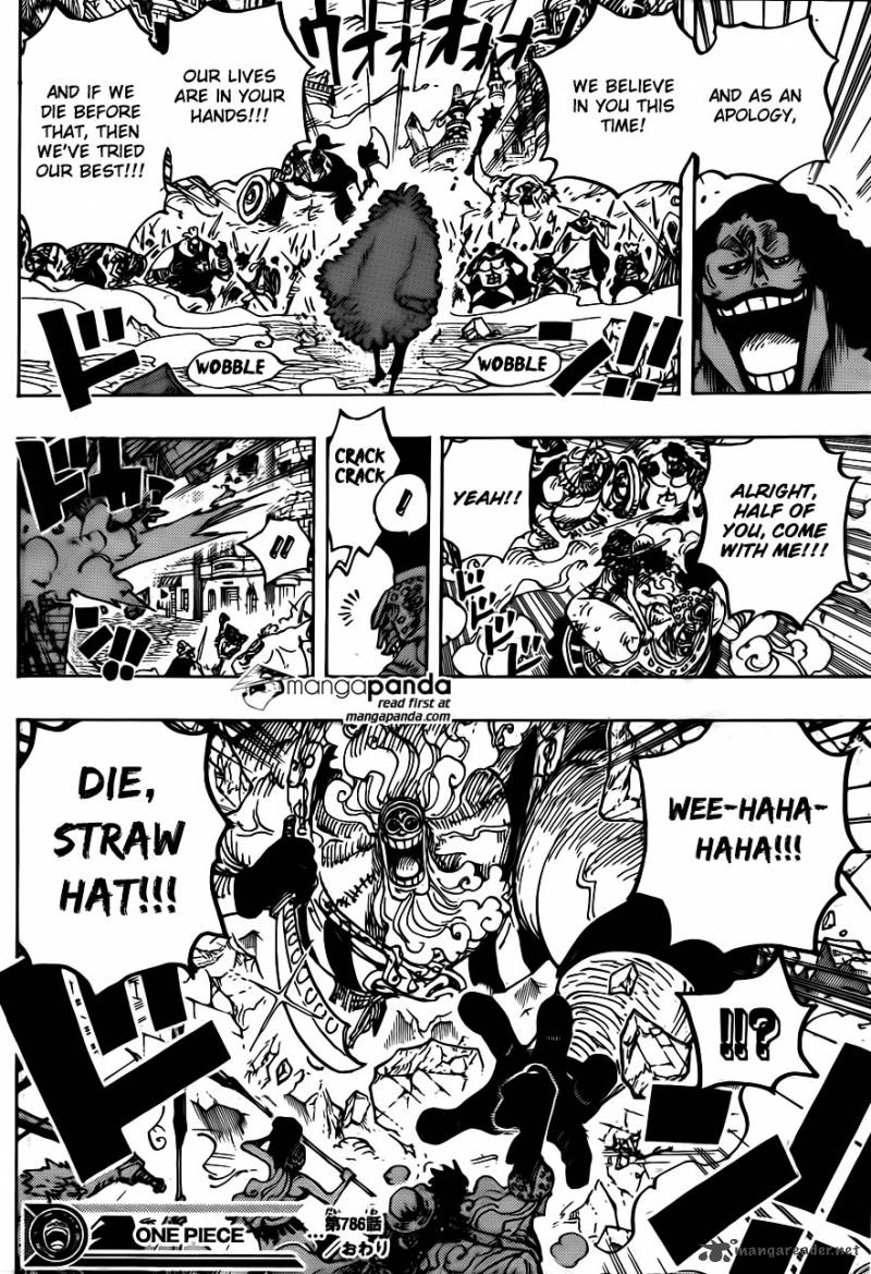 One Piece Chapter 786 - Page 15 in English