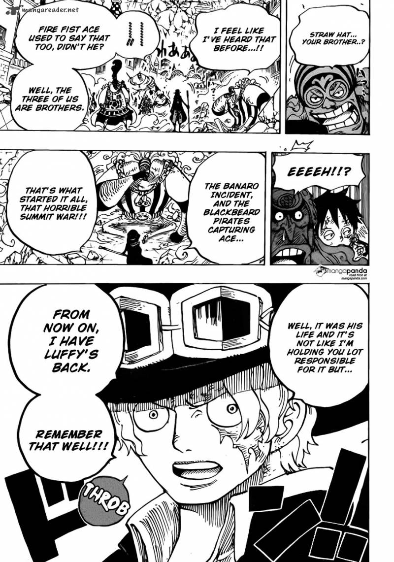 One Piece Chapter 787 - Page 3 in English