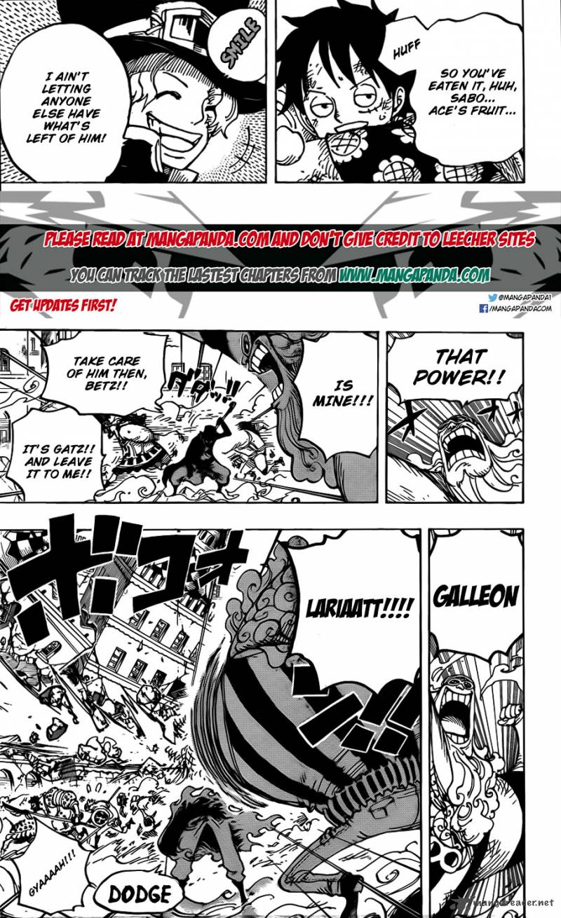 One Piece Chapter 787 - Page 5 in English