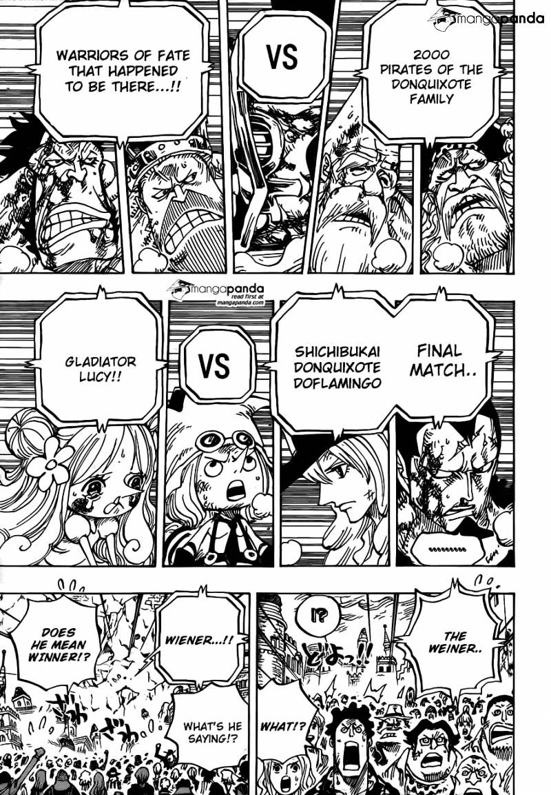 One Piece Chapter 791 - Page 10 in English