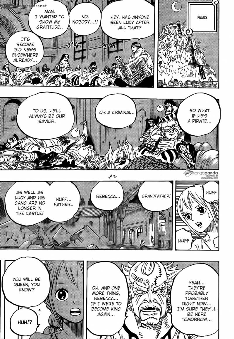 One Piece Chapter 795 - Page 3 in English