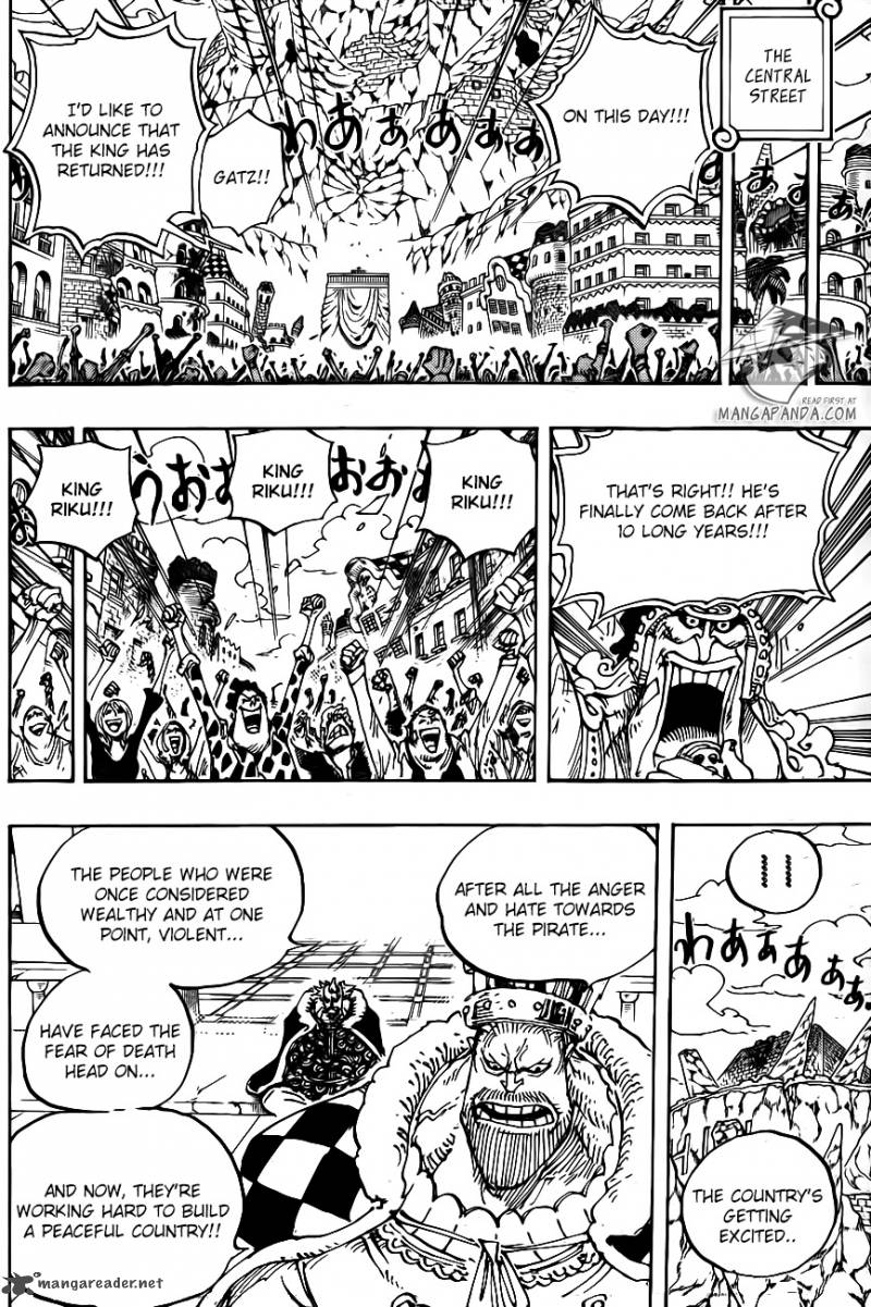 One Piece Chapter 796 - Page 6 in English