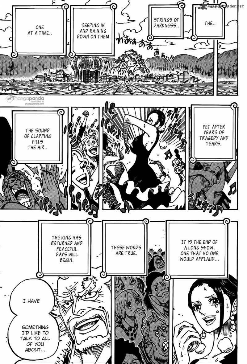 One Piece Chapter 801 - Page 3 in English