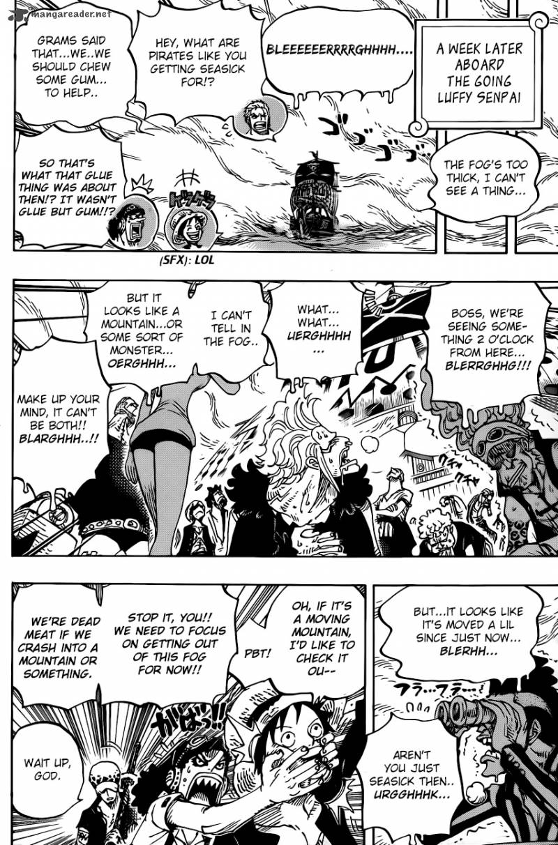 One Piece Chapter 802 - Page 12 in English