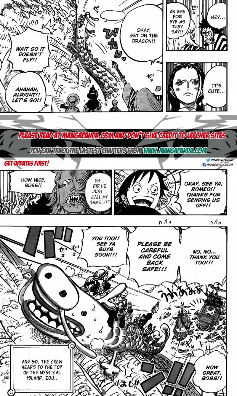 One Piece Chapter 803 - Page 5 in English