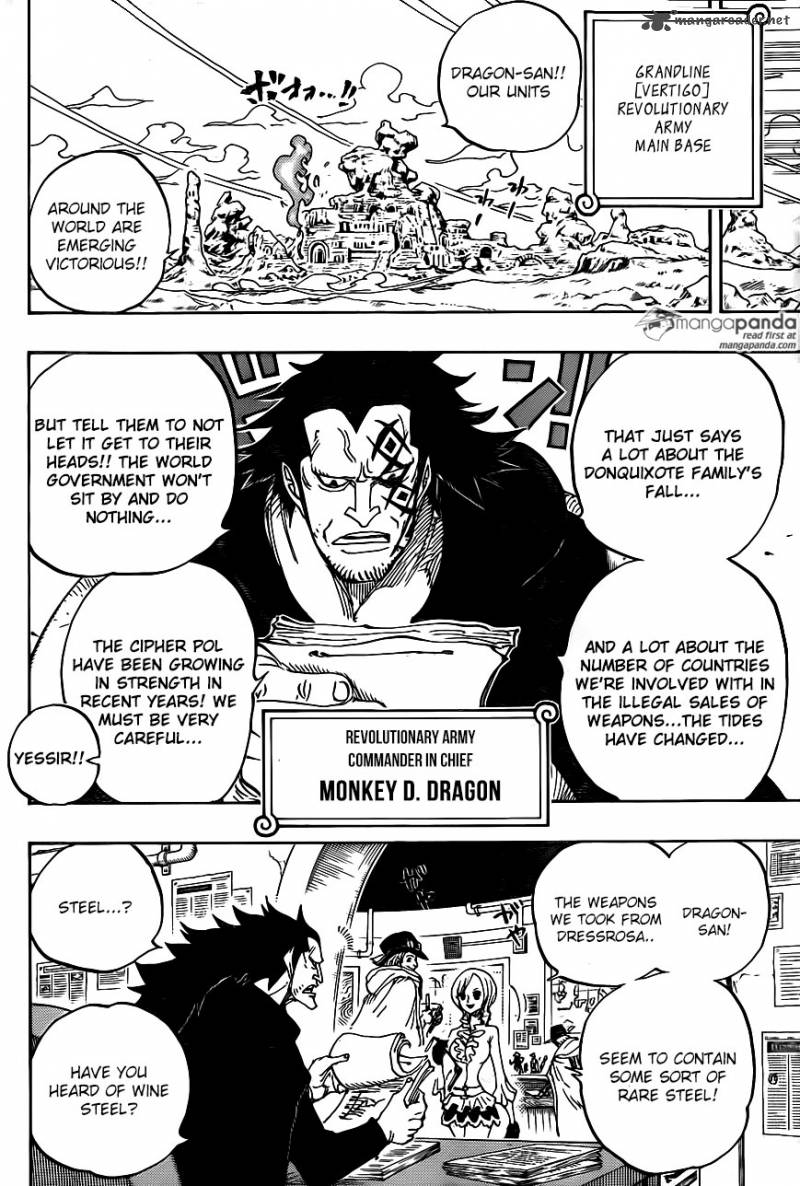 One Piece Chapter 803 - Page 6 in English