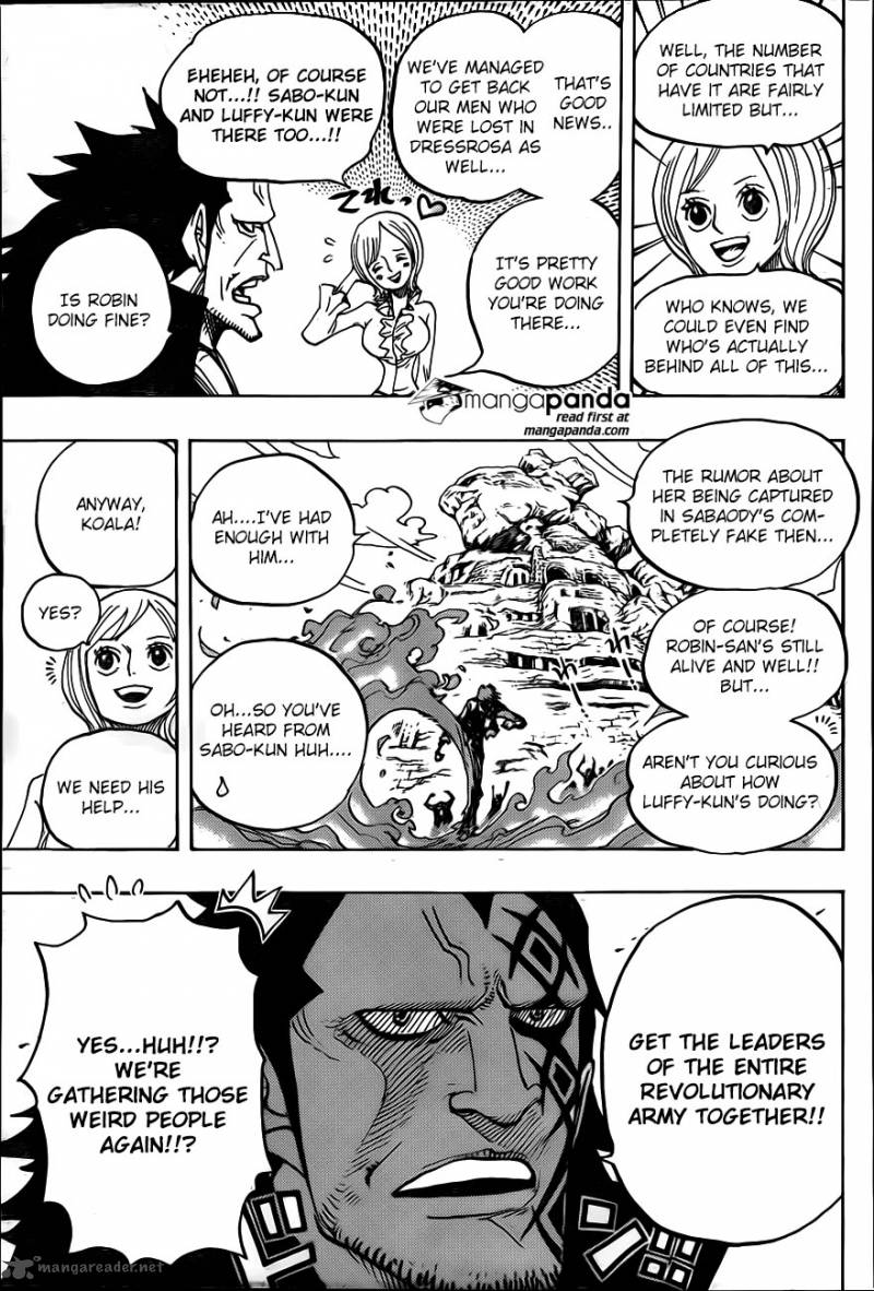 One Piece Chapter 803 - Page 7 in English