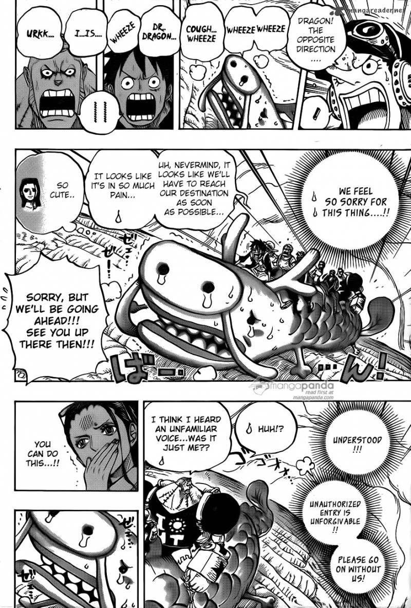 One Piece Chapter 804 - Page 6 in English