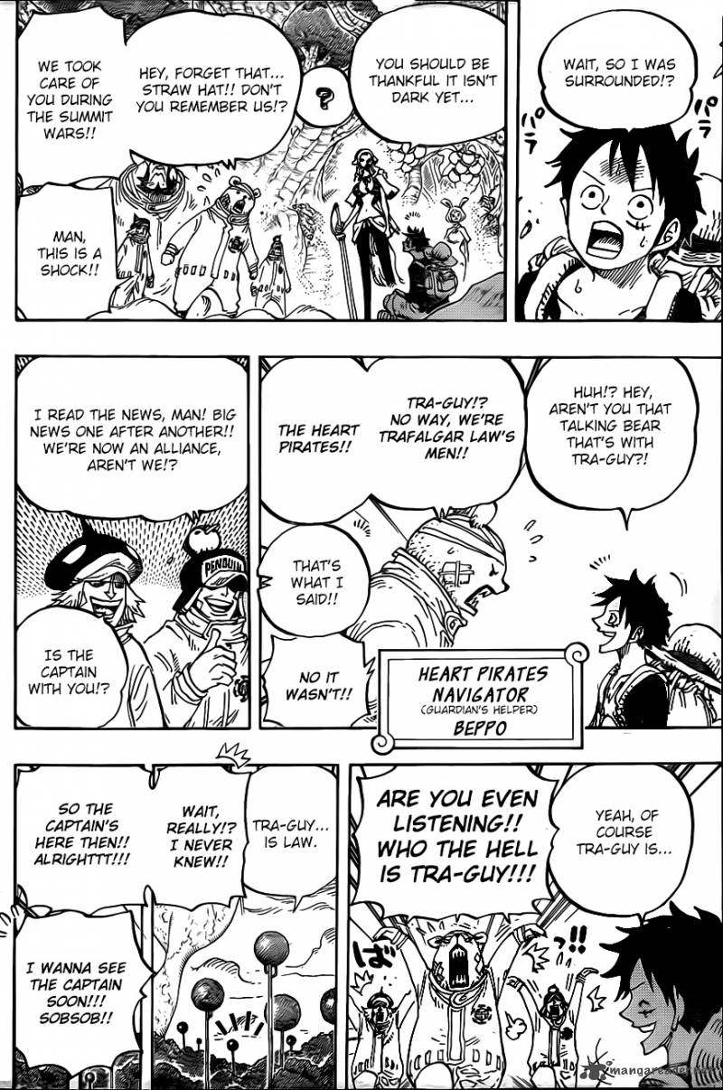 One Piece Chapter 805 - Page 13 in English