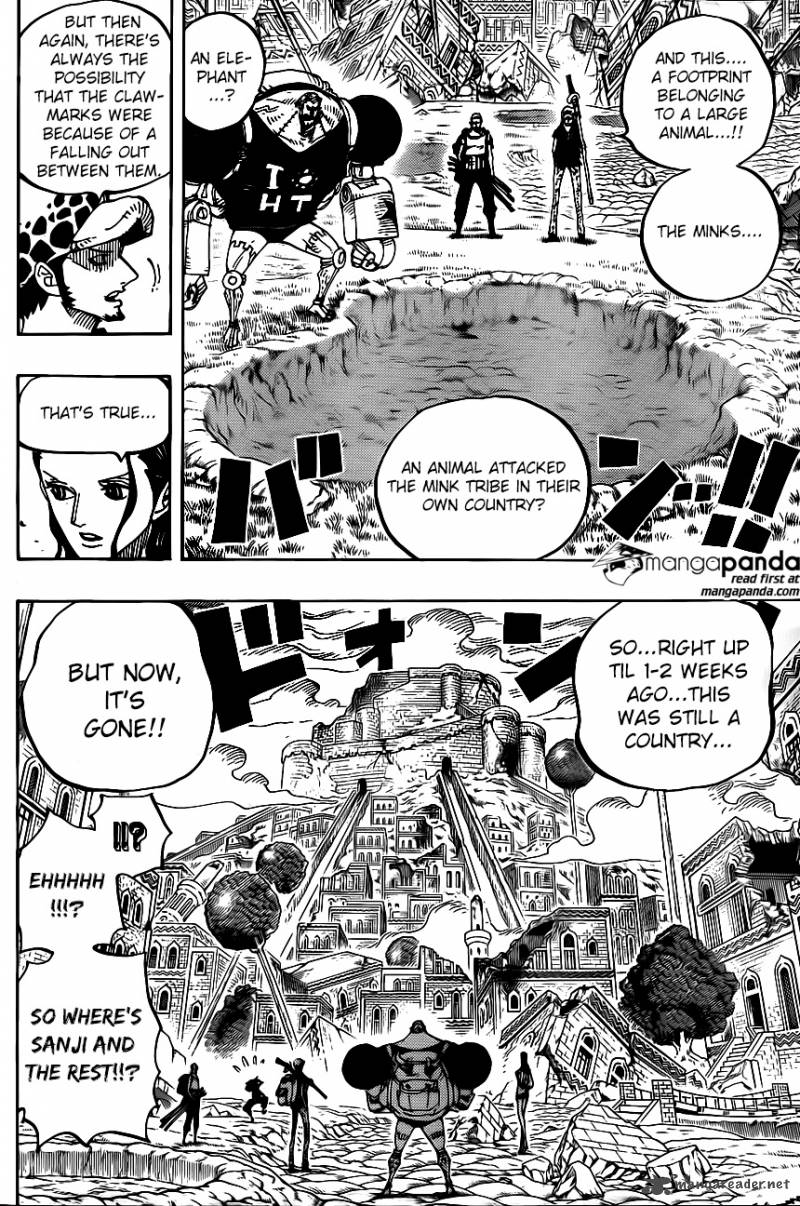 One Piece Chapter 805 - Page 15 in English