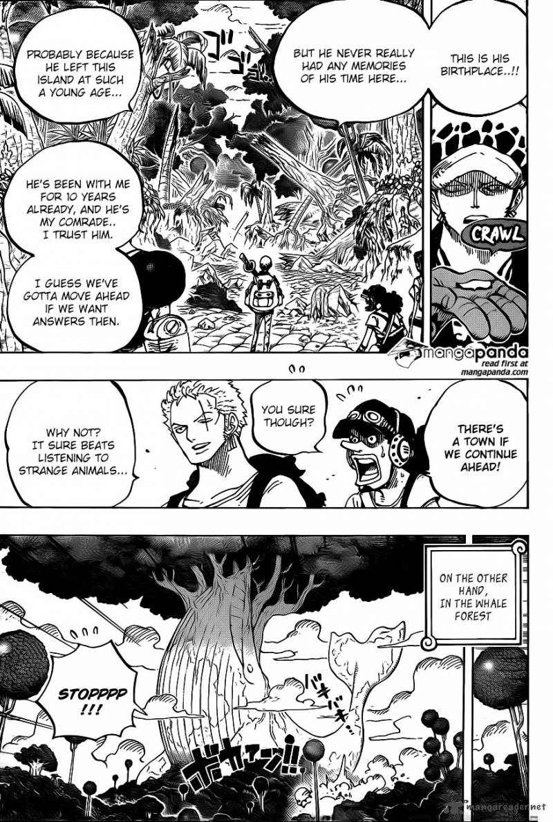 One Piece Chapter 805 - Page 7 in English