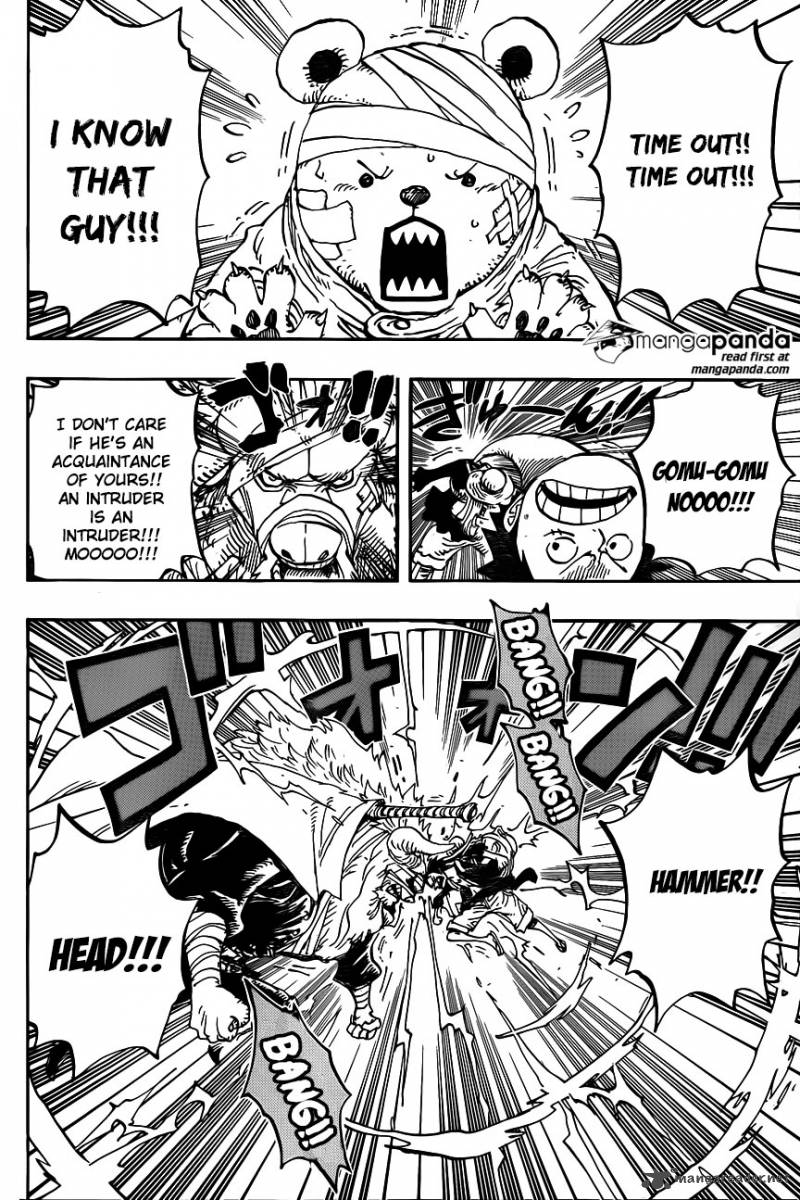 One Piece Chapter 805 - Page 8 in English