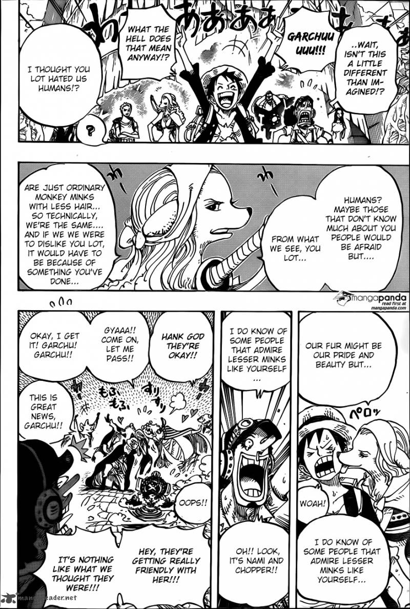 One Piece Chapter 806 - Page 15 in English